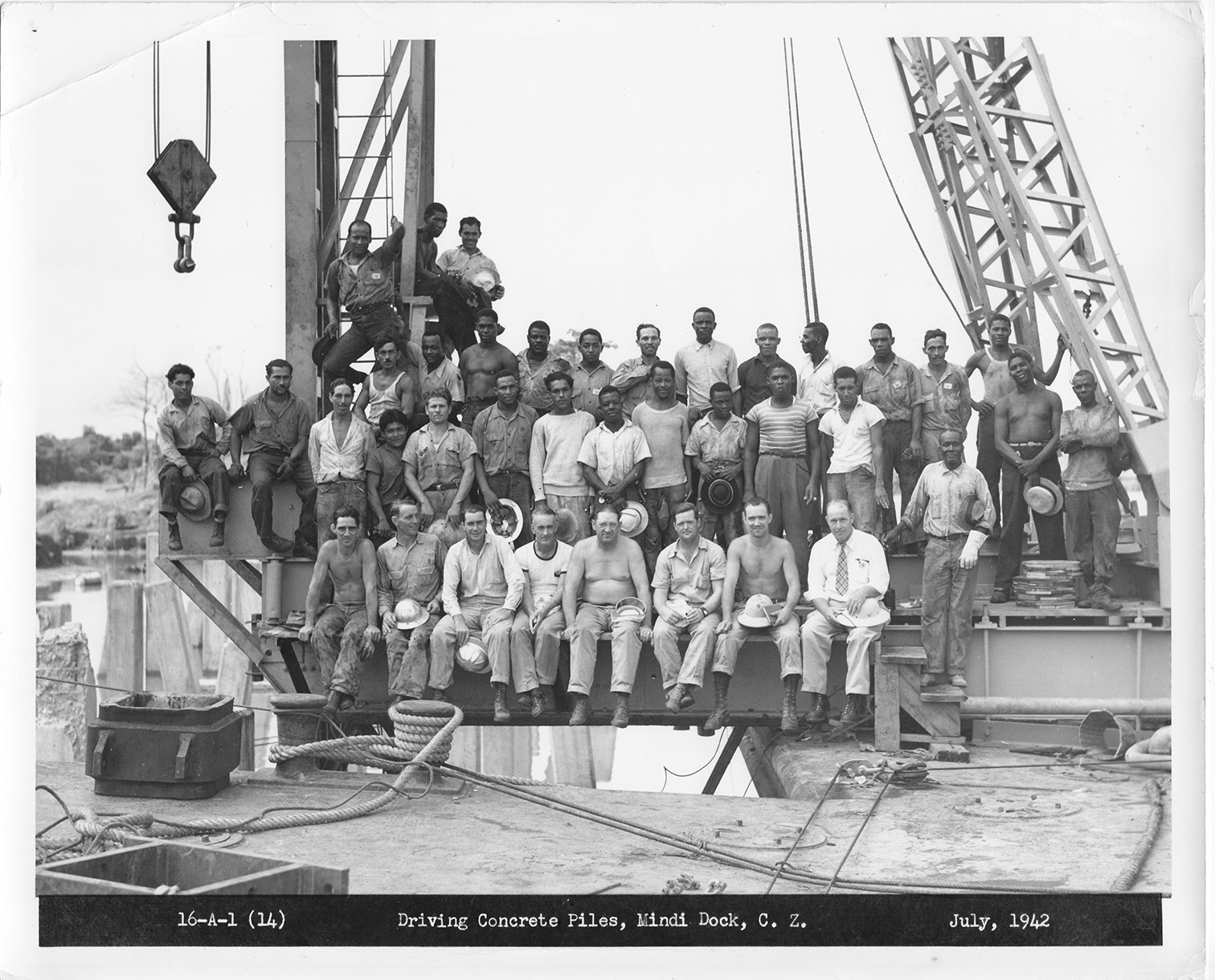 Honoring Important Canal And Canal Zone Workers Panama Canal Museum Collection